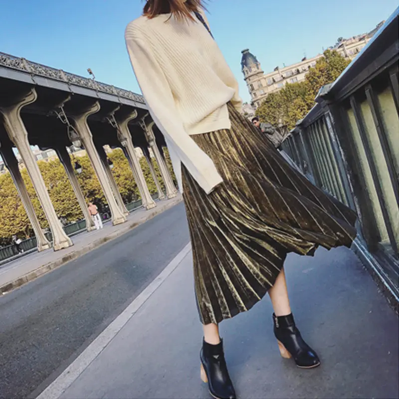 長(zhǎng)褶裙定制